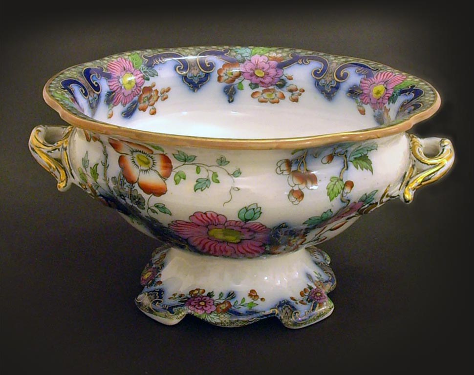 Charles Meight & Sons, Zuppiera, Inghilterra, 1851-1861, Stone China, inv. 646/27