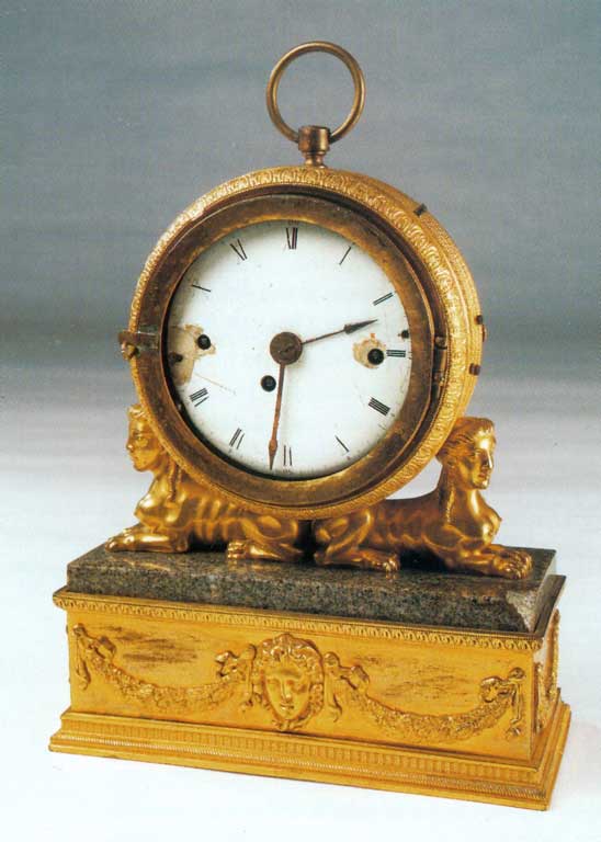 Orologio da scrittoio, Francia (?), primo quarto XIX secolo,, inv. 398